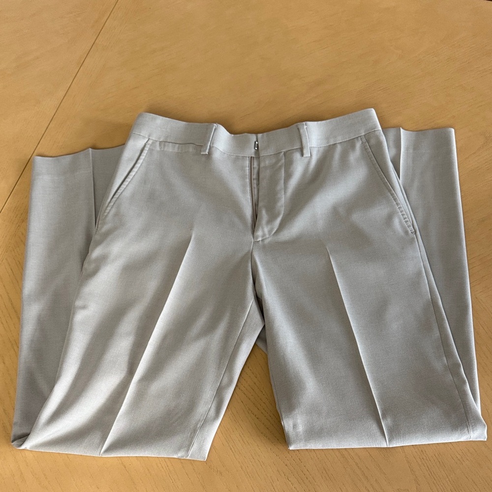 JF J.Ferrar Men's Khaki Dress Pants